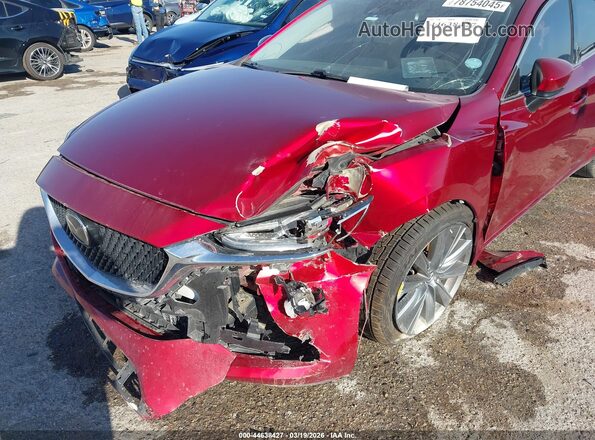 JM1GL1TY1L1520056 2020 MAZDA 6 Красный Вид спереди
