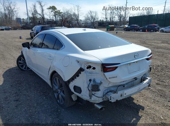 JM1GL1TY7M1616212 2021 MAZDA 6 White Tył lewy