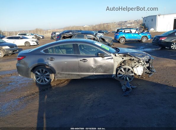 JM1GL1TY8L1514061 2020 MAZDA 6 Серый Вид задней части салона