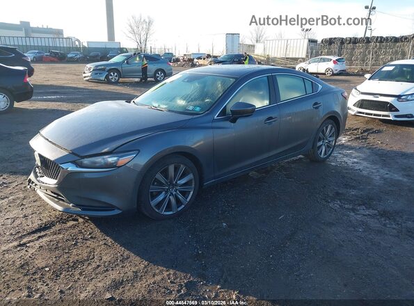 JM1GL1TY8L1514061 2020 MAZDA 6 Серый Передняя левая четверть