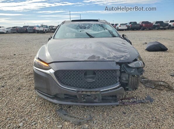 JM1GL1TY8M1602724 2021 MAZDA 6 Charcoal 