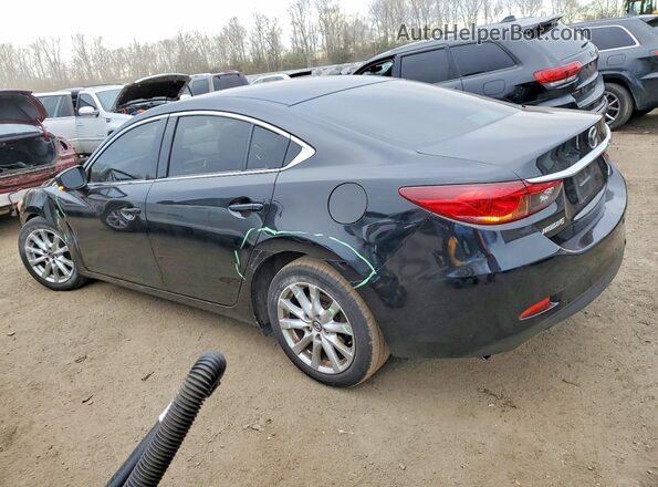 JM1GL1U51H1103998 2017 MAZDA 6 Черный Задняя левая четверть