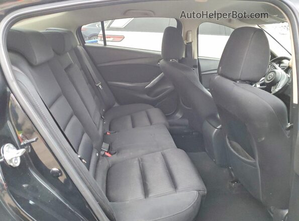 JM1GL1U51H1103998 2017 MAZDA 6 Черный Вид задних сидений
