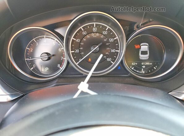 JM1GL1UM3M1619992 2021 MAZDA 6 Черный Вид щитка приборов