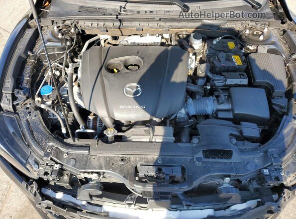 JM1GL1UM3M1619992 2021 MAZDA 6 Черный Вид задней части салона