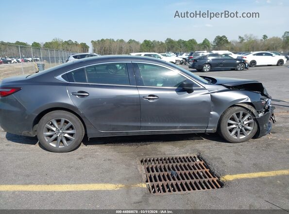 JM1GL1UM5L1522873 2020 MAZDA 6 Gray Widok wnętrza z tyłu