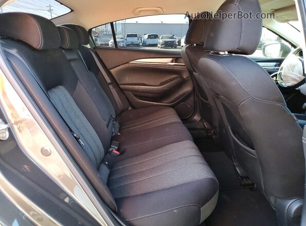 JM1GL1UM7M1603679 2021 MAZDA 6 Gray Rear seats view