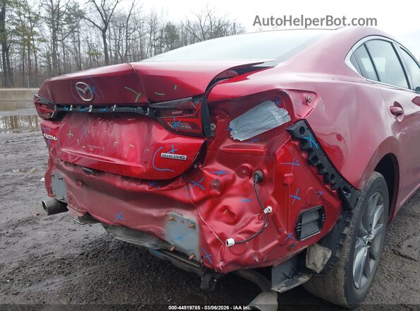 JM1GL1UM8K1510389 2019 MAZDA 6 Red Vista frontal