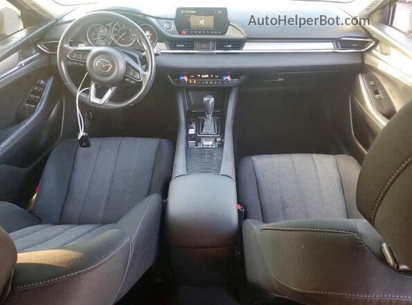 JM1GL1UMXM1605832 2021 MAZDA 6 Black Widok deski rozdzielczej