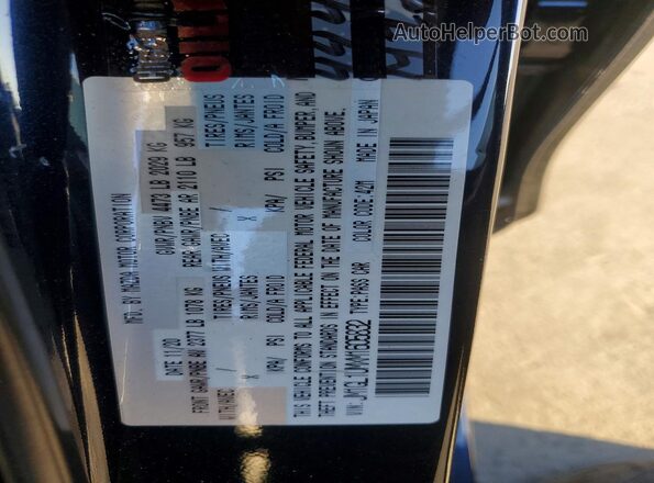 JM1GL1UMXM1605832 2021 MAZDA 6 Black Widok komory silnika