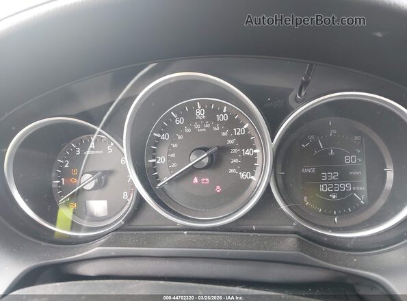 JM1GL1V51H1115356 2017 MAZDA 6 Dark Blue Widok tylnych siedzeń