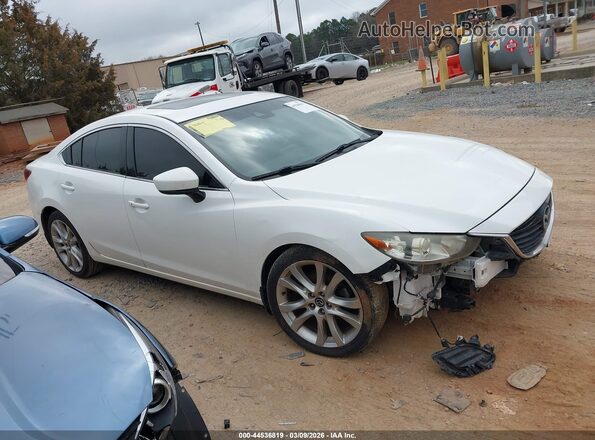 JM1GL1V54H1154202 2017 MAZDA 6 White Вид задньої частини салону