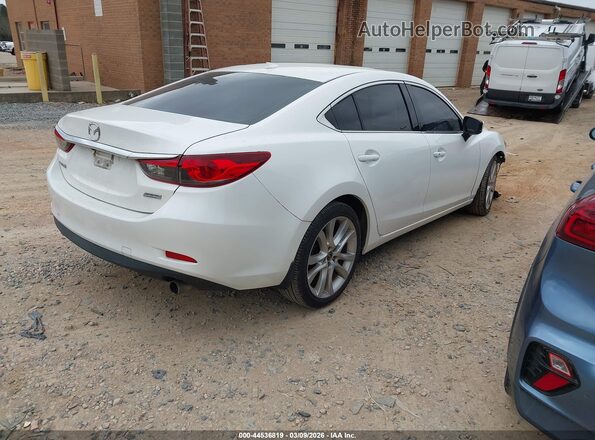 JM1GL1V54H1154202 2017 MAZDA 6 White Задня права чверть