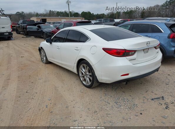 JM1GL1V54H1154202 2017 MAZDA 6 White Задня ліва чверть