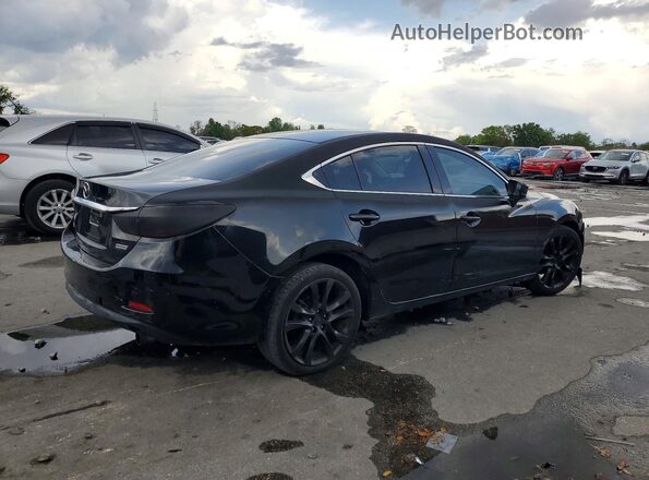 JM1GL1V58H1107402 2017 MAZDA 6 Черный Передняя правая четверть