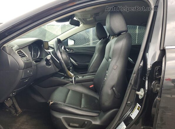 JM1GL1V58H1107402 2017 MAZDA 6 Черный Вид панели приборов