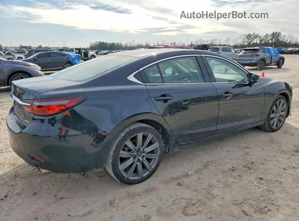 JM1GL1VM0M1604185 2021 MAZDA 6 Black Задня права чверть