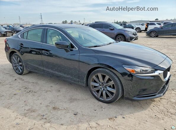 JM1GL1VM0M1604185 2021 MAZDA 6 Black Передня права чверть