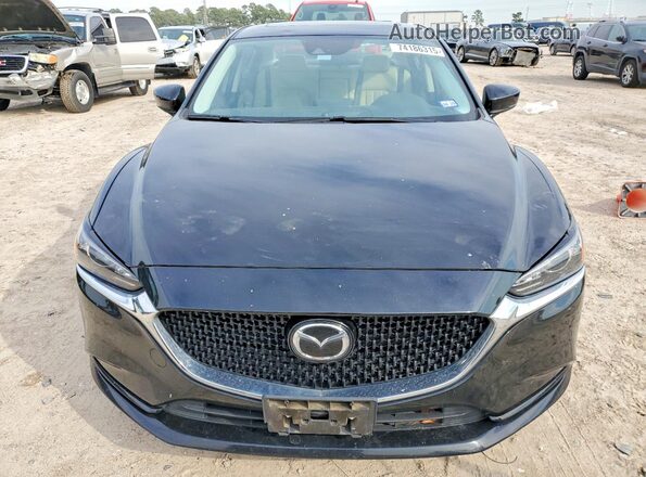 JM1GL1VM0M1604185 2021 MAZDA 6 Black Вид спереду
