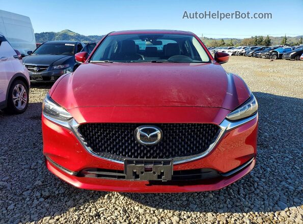 JM1GL1VM1L1512162 2020 MAZDA 6 Red Դիմացի տեսք