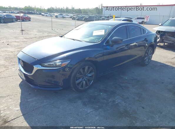 JM1GL1VM1L1526496 2020 MAZDA 6 Dark Blue Front left