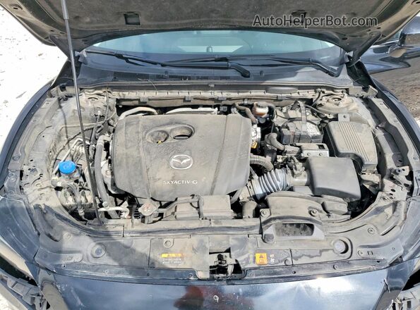 JM1GL1VM1M1607788 2021 MAZDA 6 Black Vista interior trasera