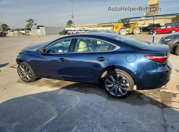 JM1GL1VM1M1618368 2021 MAZDA 6 Blue Tył lewy