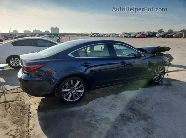 JM1GL1VM1M1618368 2021 MAZDA 6 Blue Tył prawy