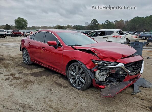 JM1GL1VM1M1619486 2021 MAZDA 6 Red Front right