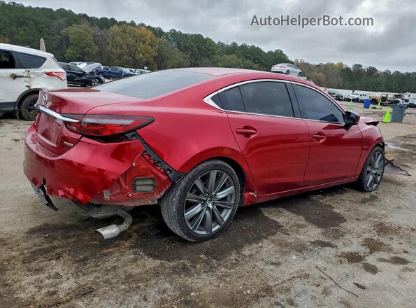 JM1GL1VM1M1619486 2021 MAZDA 6 Red Rear right