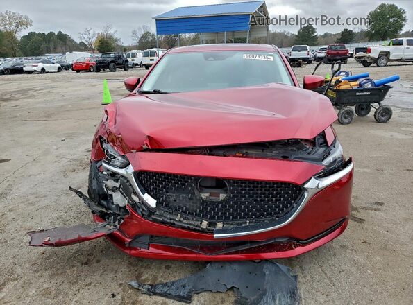 JM1GL1VM1M1619486 2021 MAZDA 6 Red Front view