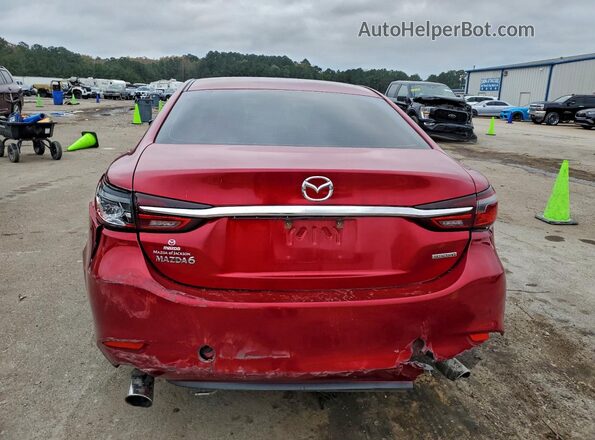 JM1GL1VM1M1619486 2021 MAZDA 6 Red Rear view