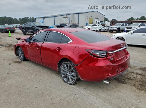 JM1GL1VM1M1619486 2021 MAZDA 6 Red Rear left