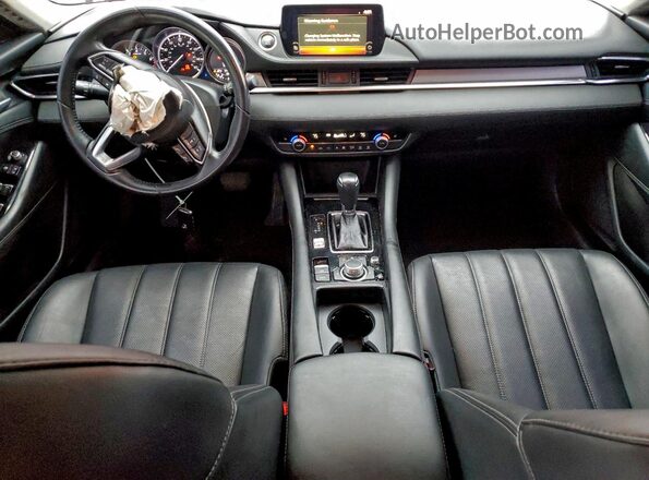 JM1GL1VM1M1619486 2021 MAZDA 6 Red Dashboard view