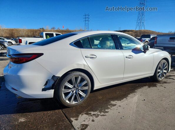 JM1GL1VM4M1608286 2021 MAZDA 6 White Հետևի աջ