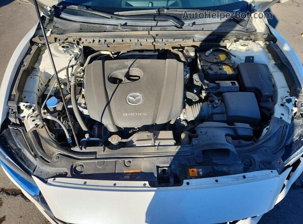 JM1GL1VM4M1608286 2021 MAZDA 6 White Սալոնի հետևի տեսք