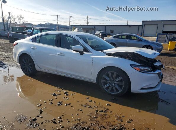 JM1GL1VM5J1312513 2018 MAZDA 6 White Передня права чверть