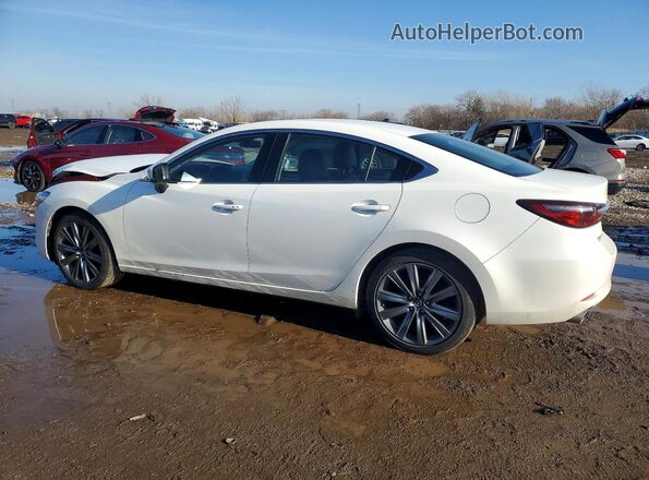 JM1GL1VM5J1312513 2018 MAZDA 6 White Задня ліва чверть