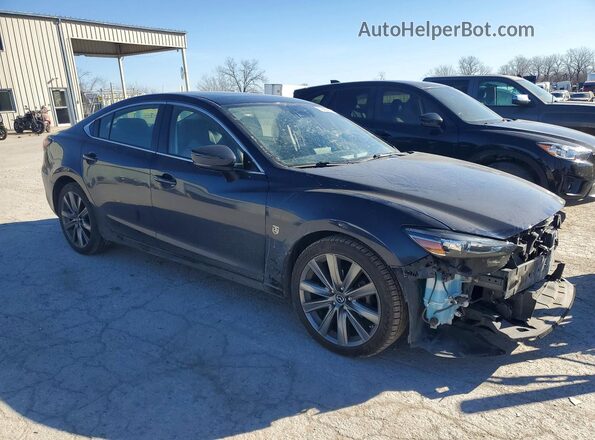 JM1GL1VM7K1500144 2019 MAZDA 6 Black Передня права чверть