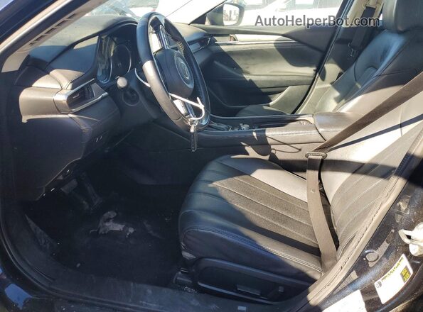 JM1GL1VM7K1500144 2019 MAZDA 6 Black Вид салону спереду