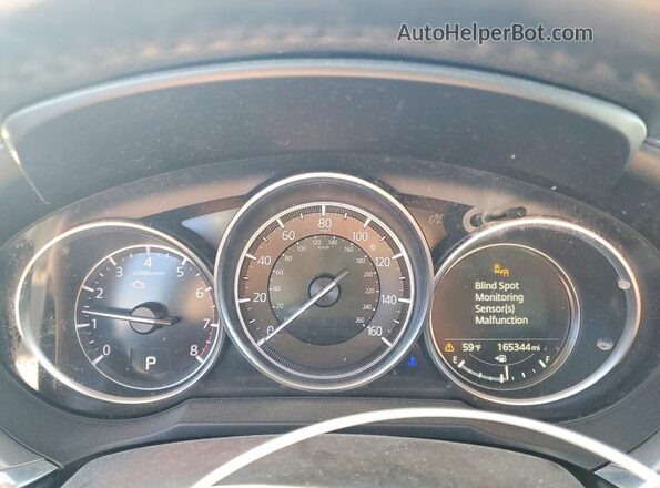 JM1GL1VM7K1500144 2019 MAZDA 6 Black Вид щитка приладів