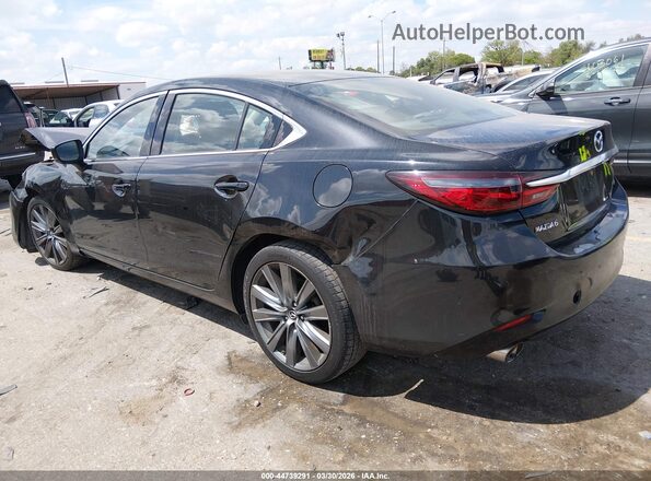 JM1GL1VM7L1517849 2020 MAZDA 6 Black უკანა მარცხენა