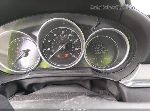 JM1GL1VM7L1517849 2020 MAZDA 6 Black უკანა სავარძლების ხედი