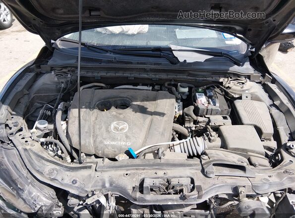 JM1GL1VM7L1517849 2020 MAZDA 6 Black უკანა ხედი