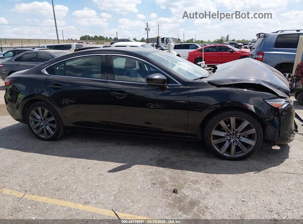 JM1GL1VM7L1517849 2020 MAZDA 6 Black უკანა სალონის ხედი