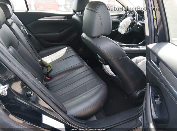 JM1GL1VM7L1517849 2020 MAZDA 6 Black VIN კოდის სტიკერის ხედი
