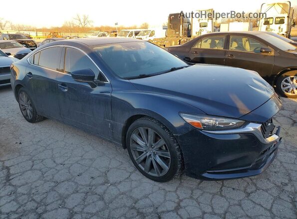 JM1GL1VM8J1315129 2018 MAZDA 6 Black Передня права чверть