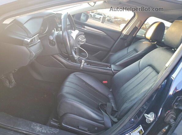 JM1GL1VM8J1315129 2018 MAZDA 6 Black Вид салону спереду