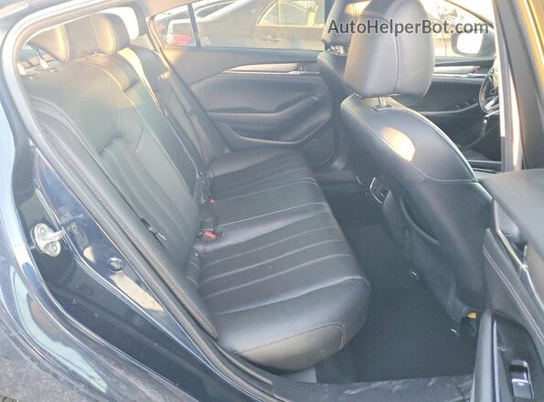 JM1GL1VM8J1315129 2018 MAZDA 6 Black Вид задніх сидінь