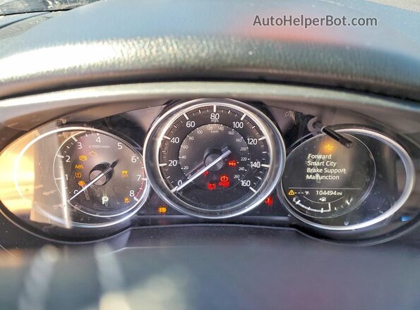 JM1GL1VM8M1603690 2021 MAZDA 6 Charcoal Вид щитка приладів
